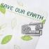 북마크 Save our earth 실천편 가로타입 - 개인컵 사용