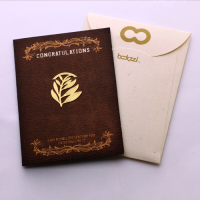 책갈피 북마크 카드 (미니) - 엔틱 종려나무