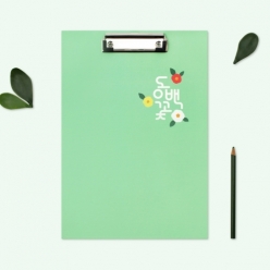한국문학 A4 클립보드 - 동백꽃