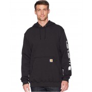 칼하트 midweight Signature Sleeve Logo Hooded Sweatshirt 8487184_3