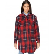 리바이스 Oversized Wool Blend Shirt Jacket w/ Sherpa Lining 9815969_1025025