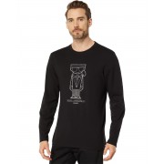 Karl Lagerfeld Paris Outlined Kocktail Karl Long Sleeve T-Shirt 9811398_3