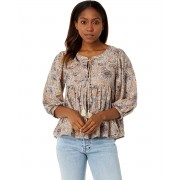 Lucky Brand Printed Peasant Blouse 9856204_27707