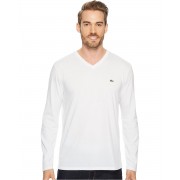 Lacoste Long Sleeve Pima Jersey V-Neck T-Shirt 4267782_14