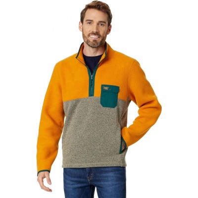 L.L.Bean LLBean Sweater Fleece Sherpa Hybrid Pullover 6302200_1059373