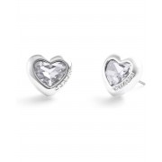 COACH Stone Heart Stud Earrings 9836195_196731
