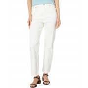 Madewell The 90s Straight Crop Jean in Tile White: Raw-Hem Edition 9970459_879932