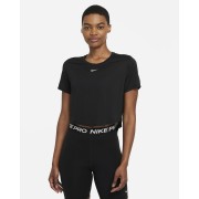 Nike Dri-FIT One Womens Standard Fit Short-Sleeve Cropped Top DD4954-010