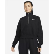 Nike Sportswear Phoenix Fleece Womens 1/2-Zip Cropped Sweatshirt DQ5767-010