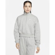 Nike Sportswear Phoenix Fleece Womens 1/2-Zip Cropped Sweatshirt DQ5767-063