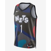 Mikal Bridges Brooklyn Nets City Edition 2023/24 Mens Nike Dri-FIT NBA Swingman Jersey DX8487-014