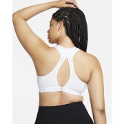 Nike Swoosh High Support Womens Non-Padded Adjustable Sports Bra DX6815-100