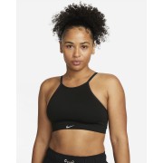 Nike Indy Seamless Ribbed Womens Light-Support Non-Padded Sports Bra DV9966-010