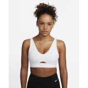 Nike Indy Plunge Cutout Womens Medium-Support Padded Sports Bra DV9837-100