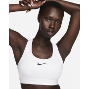 Nike Swoosh Medium Support Womens Padded Sports Bra DX6821-100