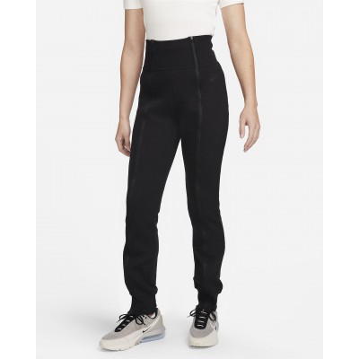 Nike Sportswear Tech Fleece Womens High-Waisted Slim Zip Pants FN7129-010