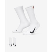 NikeCourt Multiplier Cushioned Tennis Crew Socks (2 Pairs) SK0118-100