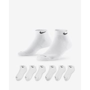 Nike Everyday Plus Cushioned Training Ankle Socks (6 Pairs) SX7042-100
