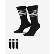 Nike Sportswear Dri-FIT Everyday Essential Crew Socks (3 Pairs) DX5089-010