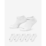 Nike Everyday Plus Cushioned Training No-Show Socks (6 Pairs) SX6898-100