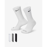 Nike Everyday Plus Cushioned Training Crew Socks (3 Pairs) SX6888-964