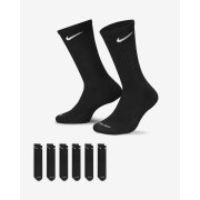 Nike Everyday Plus Cushioned Training Crew Socks (6 Pairs) SX6897-010