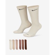 Nike Everyday Plus Cushioned Training Crew Socks (6 Pairs) SX6897-904