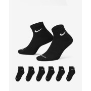 Nike Everyday Plus Cushioned Training Ankle Socks (6 Pairs) SX6899-010