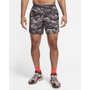 Nike Dri-FIT Stride Mens 7 Brief-Lined Printed Running Shorts FB7530-291