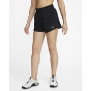 Nike One Womens Dri-FIT High-Waisted 3 Brief-Lined Shorts DX6014-010