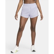 Nike One Womens Dri-FIT High-Waisted 3 Brief-Lined Shorts DX6014-519