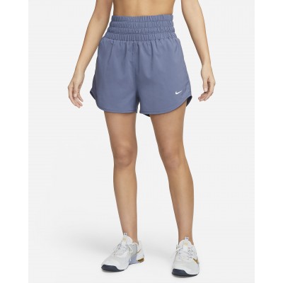 Nike One Womens Dri-FIT Ultra High-Waisted 3 Brief-Lined Shorts DX6642-491