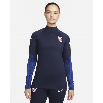 U.S. Strike Womens Nike Dri-FIT Knit Soccer Drill Top DM9562-451