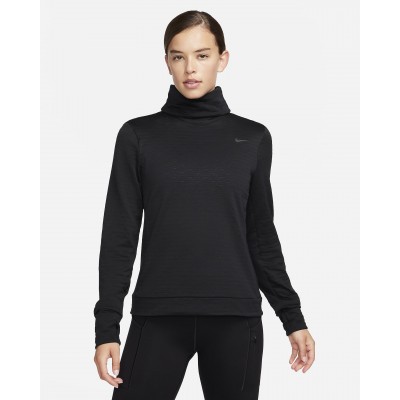 Nike Therma-FIT Swift Element Womens Turtleneck Running Top FB5306-010
