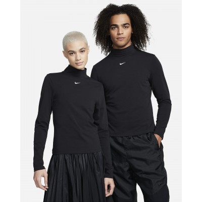 Nike Sportswear Collection Essentials Womens Long-Sleeve Mock Top DD5882-010