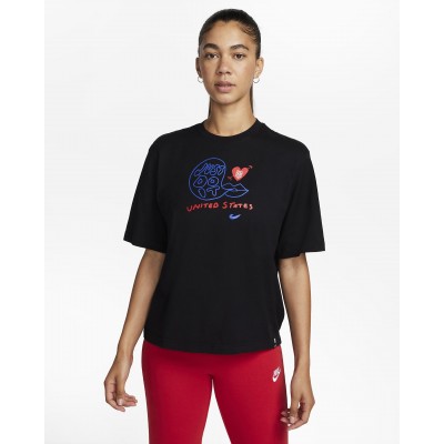 U.S. Womens Nike Soccer T-Shirt DZ3667-010