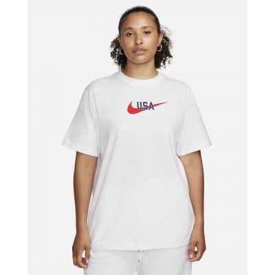 U.S. Swoosh Womens Nike T-Shirt FD0995-100