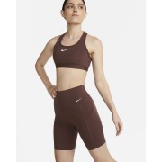 Nike Universa Womens Medium-Support High-Waisted 8 Biker Shorts with Pockets DQ5994-227