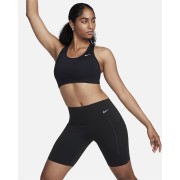 Nike Universa Womens Medium-Support mid-Rise 8 Biker Shorts with Pockets DQ5889-010