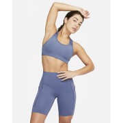 Nike Universa Womens Medium-Support High-Waisted 8 Biker Shorts with Pockets DQ5994-491