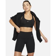 Nike Universa Womens Medium-Support High-Waisted 8 Biker Shorts with Pockets DQ5994-010
