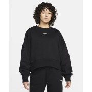 Nike Sportswear Phoenix Fleece Womens Over-Oversized Crew-Neck Sweatshirt DQ5761-010