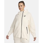 Nike Sportswear Tech Fleece Womens Oversized Full-Zip Hoodie Cape FB8243-110