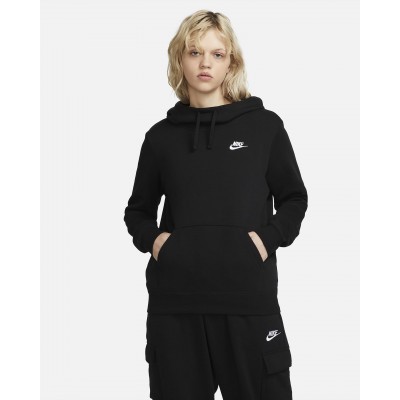 Nike Sportswear Club Fleece Womens Funnel-Neck Hoodie DQ5415-010