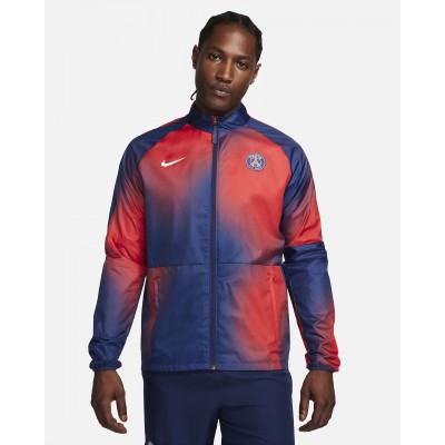 Paris Saint-Germain Repel Academy AWF Mens Nike Repel Soccer Graphic Jacket DV4717-410