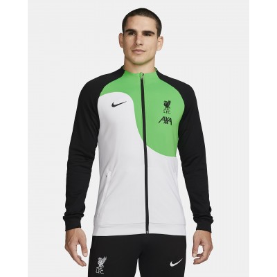 Liverpool FC Academy Pro Mens Nike Full-Zip Knit Soccer Jacket DV5050-100