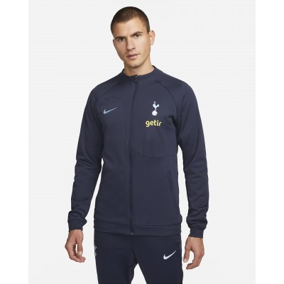 Tottenham Hotspur Academy Pro Mens Nike Full-Zip Knit Soccer Jacket DV5056-460