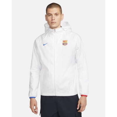 FC Barcelona AWF Mens Nike Soccer Jacket FJ1539-100