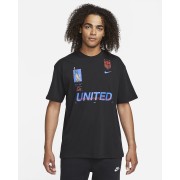 U.S. Mens Nike Max90 Soccer T-Shirt FD1016-010