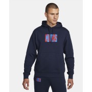 Nike FC Barcelona Mens French Terry Soccer Hoodie DM2977-451